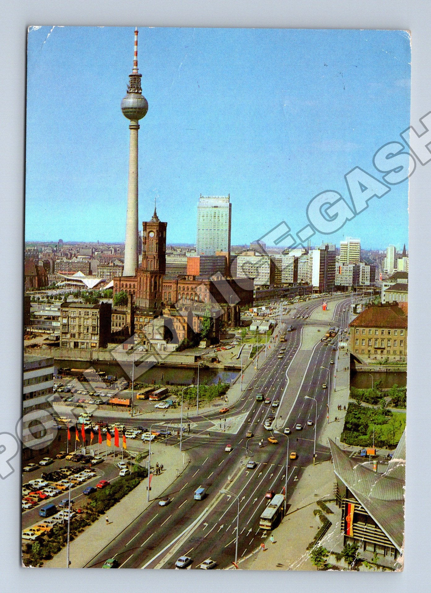 Pohlednice Německo Berlín pohled na město s TV věží 1983 (M36032)