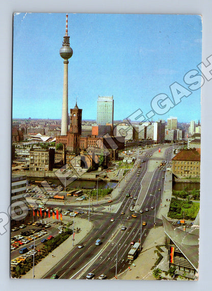 Pohlednice Německo Berlín pohled na město s TV věží 1983 (M36032)