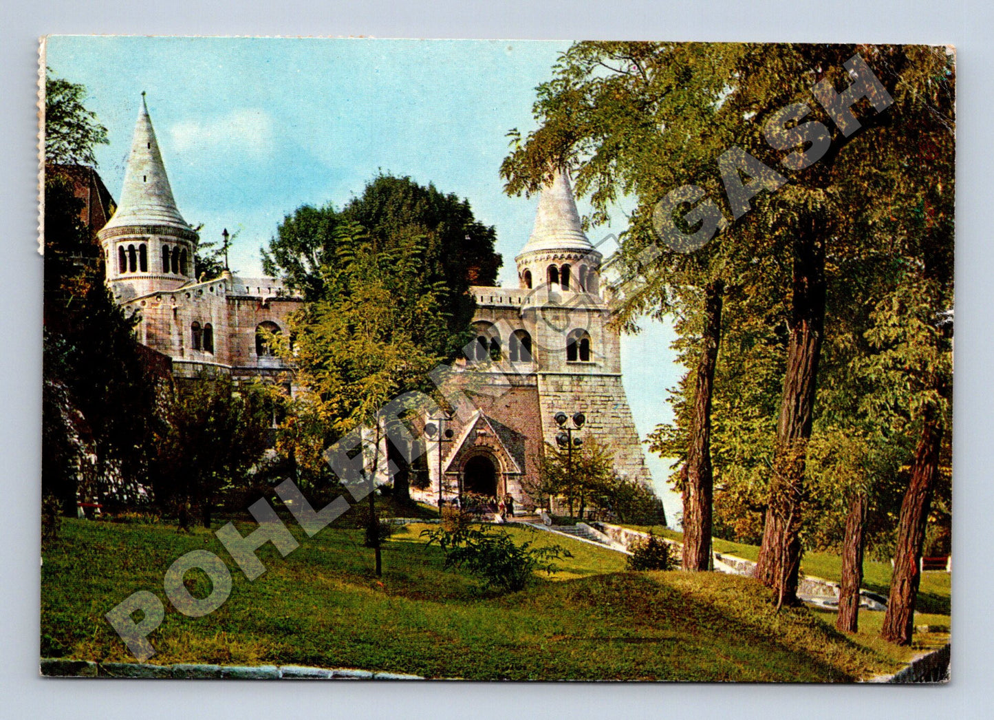 Pohlednice Maďarsko Budapešť Rybářská bašta 1970s (M36036)