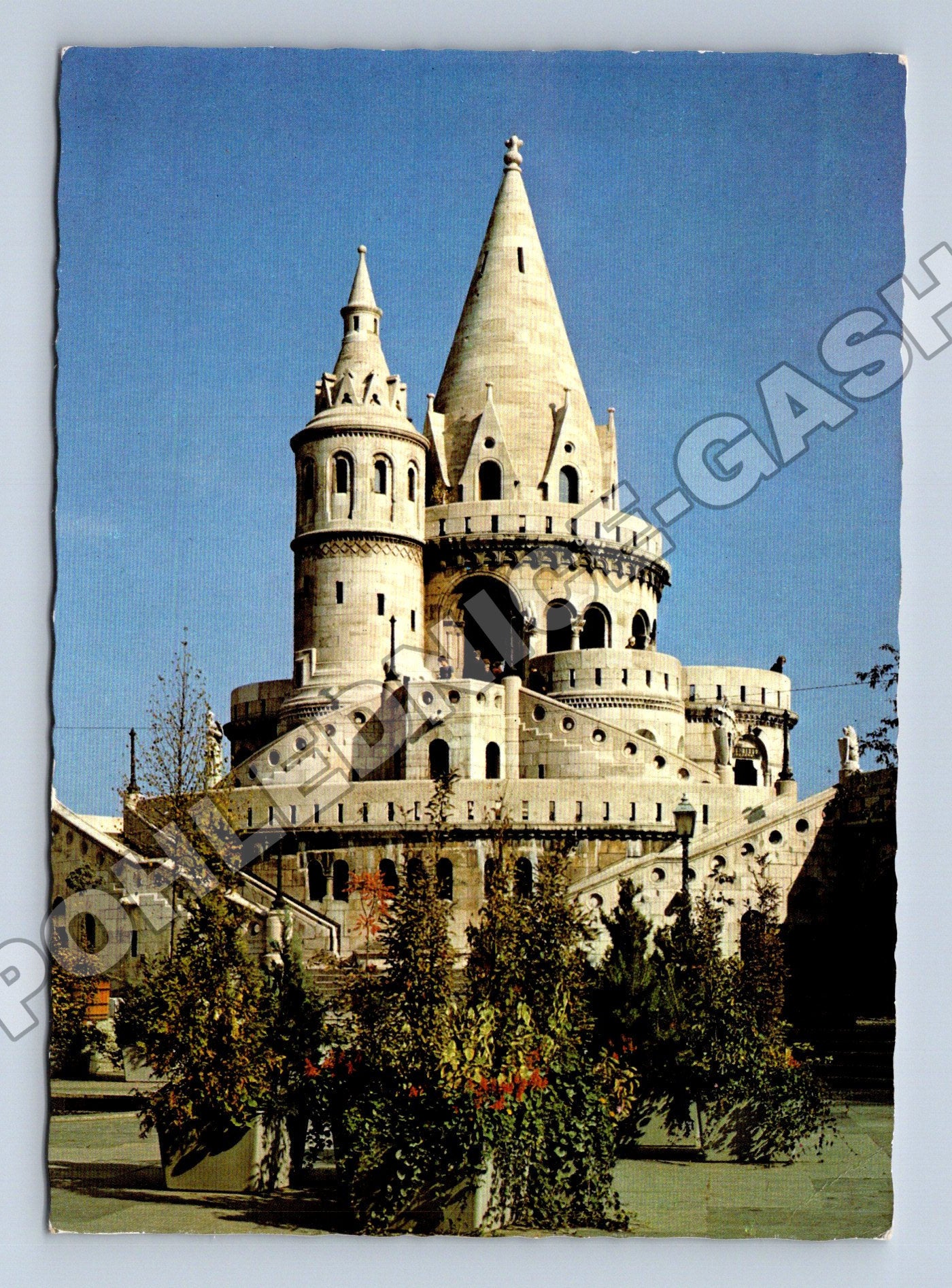 Pohlednice Maďarsko Budapešť Rybářská bašta (M36040)