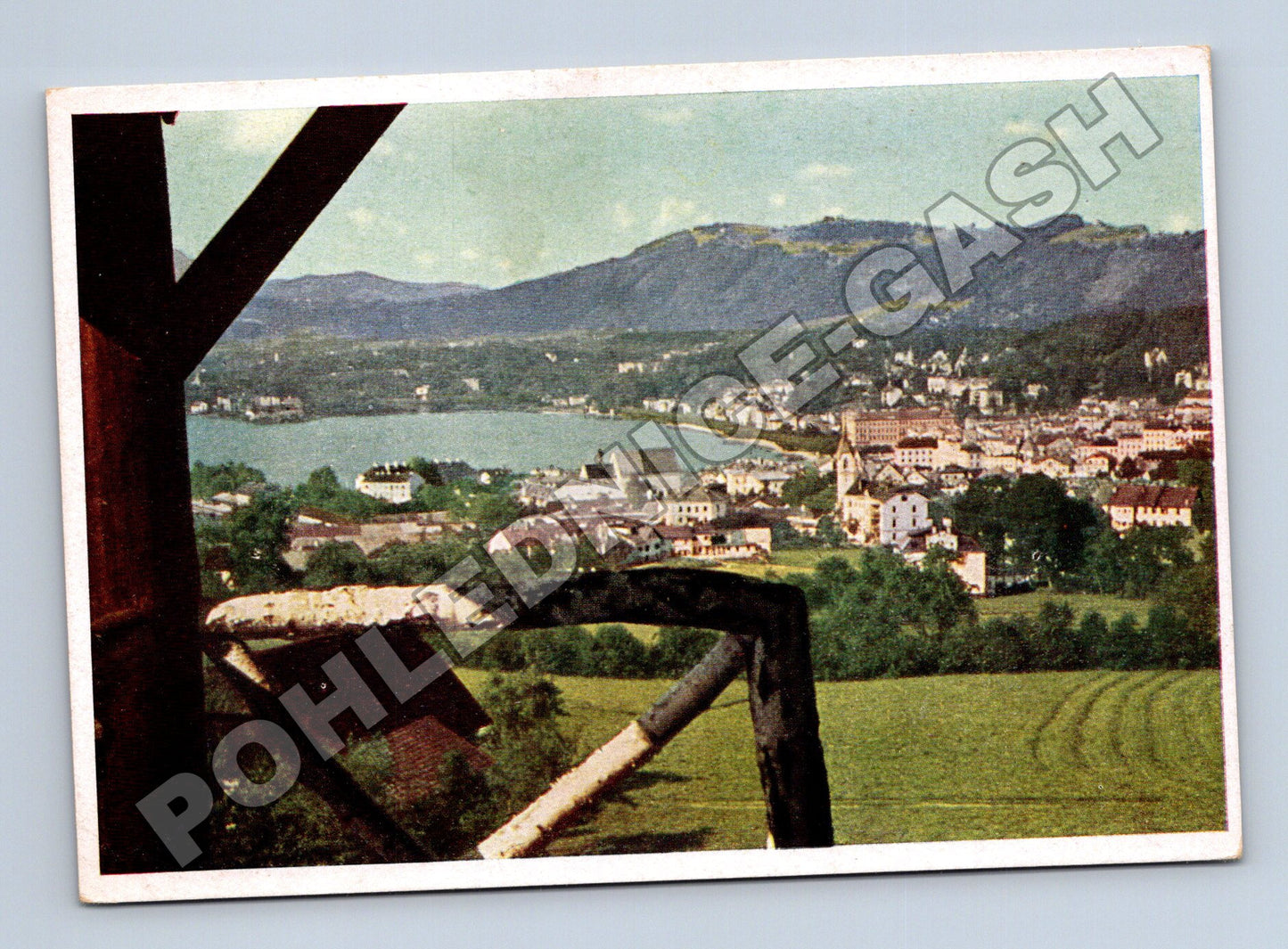 Pohlednice Rakousko Gmunden am Traunsee výhled 1944 (M36048)