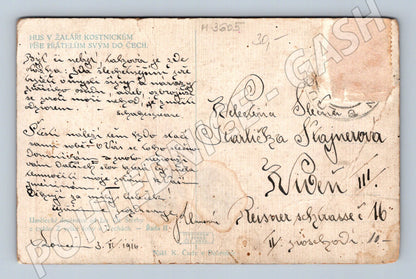 Pohlednice Jan Hus Česká republika 1916 (M3605)