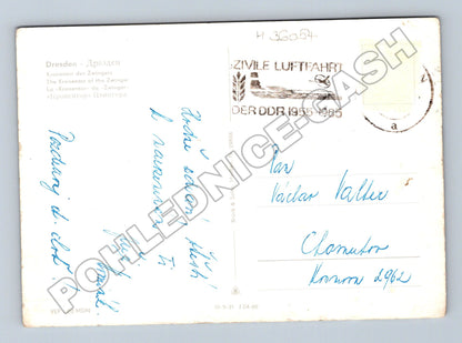Pohlednice Německo Drážďany Zwinger Kronentor 1962 (M36054)