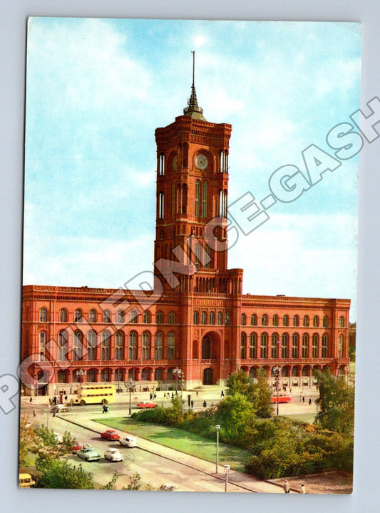 Pohlednice Německo Berlín Rotes Rathaus 1970 (M36055)
