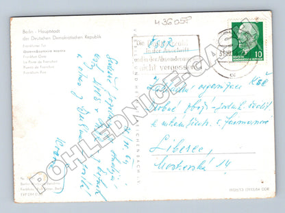 Pohlednice Německo Berlín Frankfurter Tor 1964 (M36058)