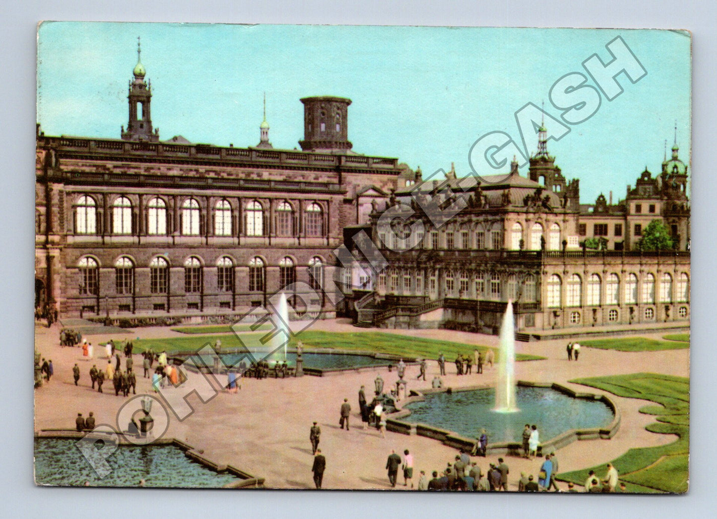 Pohlednice Německo Drážďany Zwinger palác (M36061)