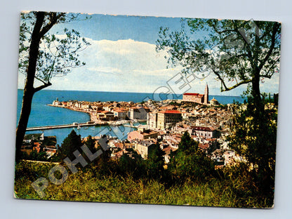 Pohlednice Piran Slovinsko pobřeží město 1965 (M36065)