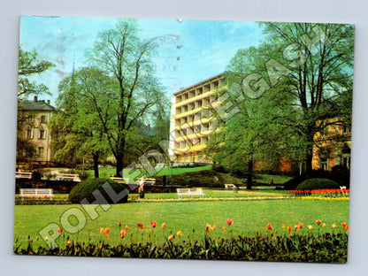 Pohlednice Německo Bad Elster sanatorium park 1973 (M36068)