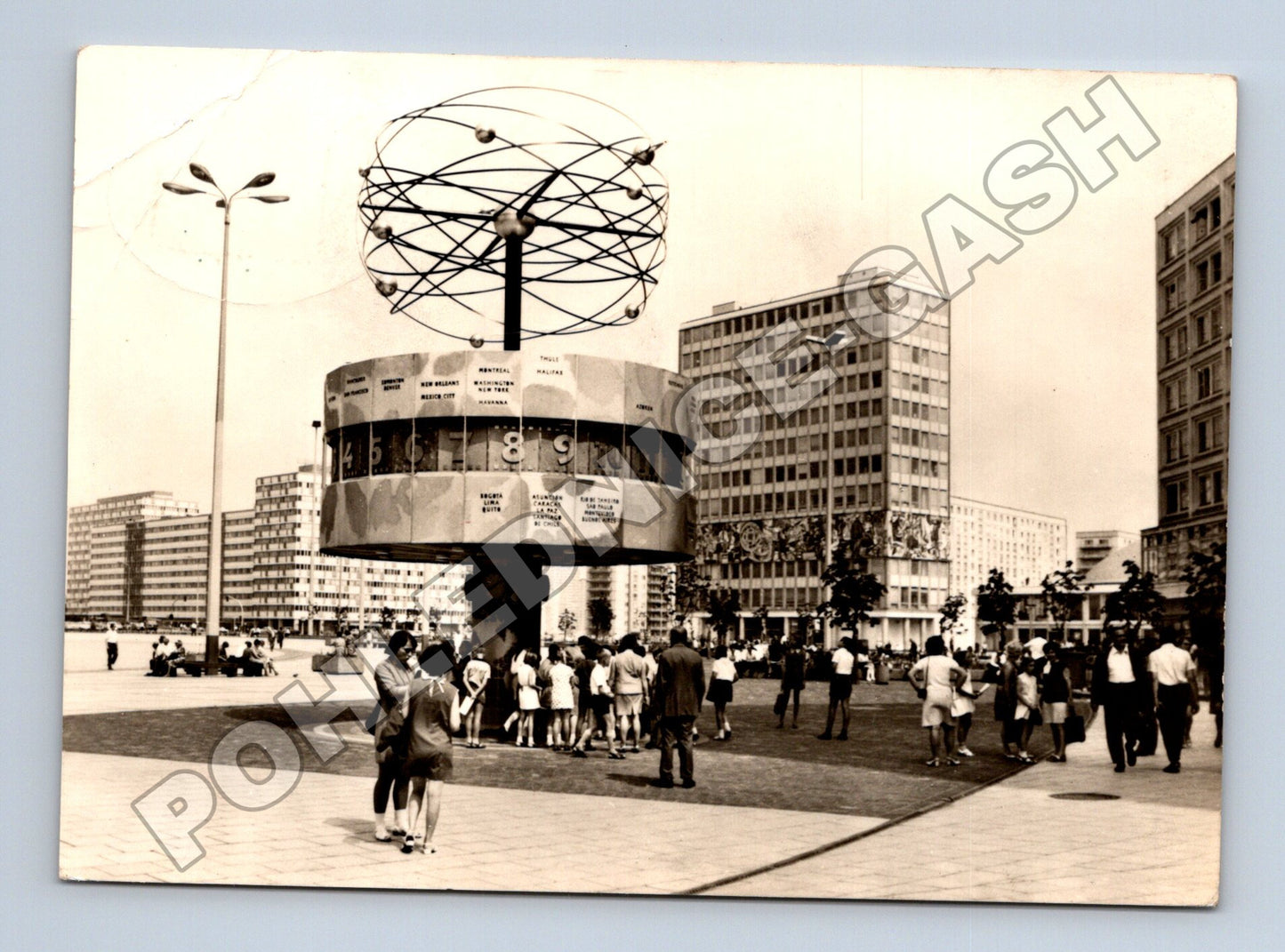 Pohlednice Německo Berlín Alexanderplatz Weltzeituhr (M36070)