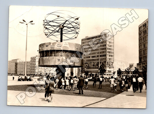 Pohlednice Německo Berlín Alexanderplatz Weltzeituhr (M36070)