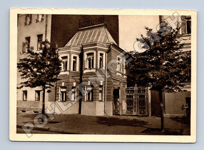 Pohlednice Rusko Moskva dům A. P. Čechova 1954 (M36078)