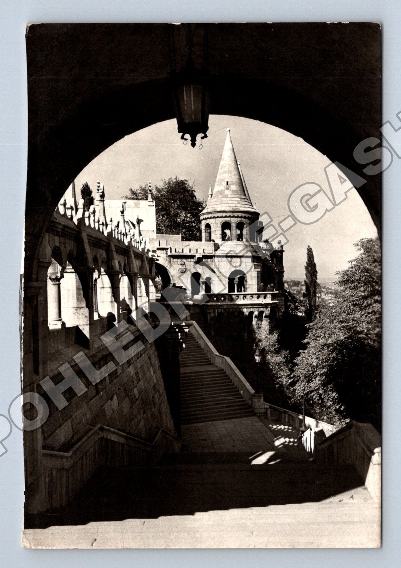 Pohlednice Maďarsko Budapešť Rybářská bašta (M36080)