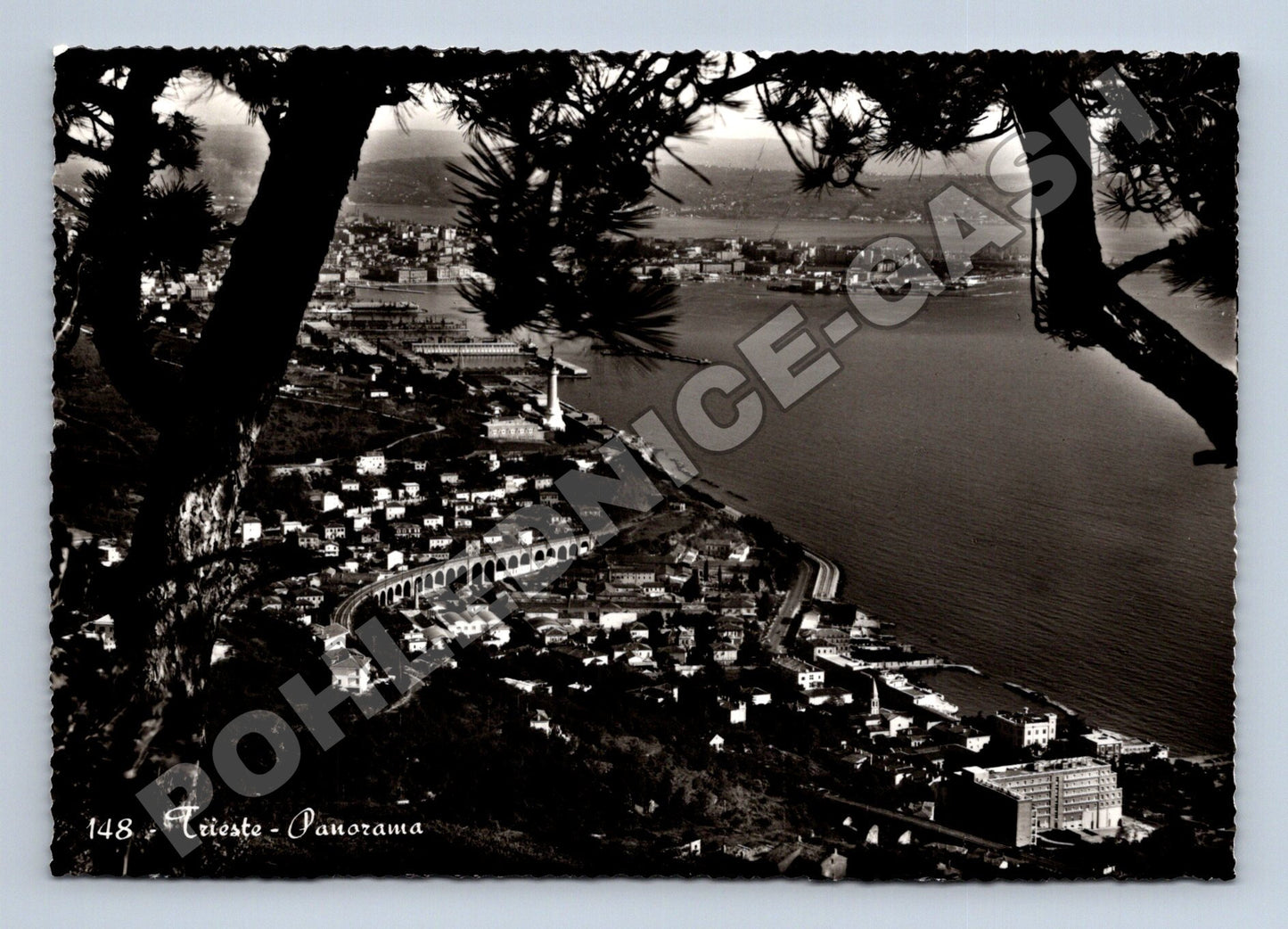 Pohlednice Itálie Terst panorama (M36083)
