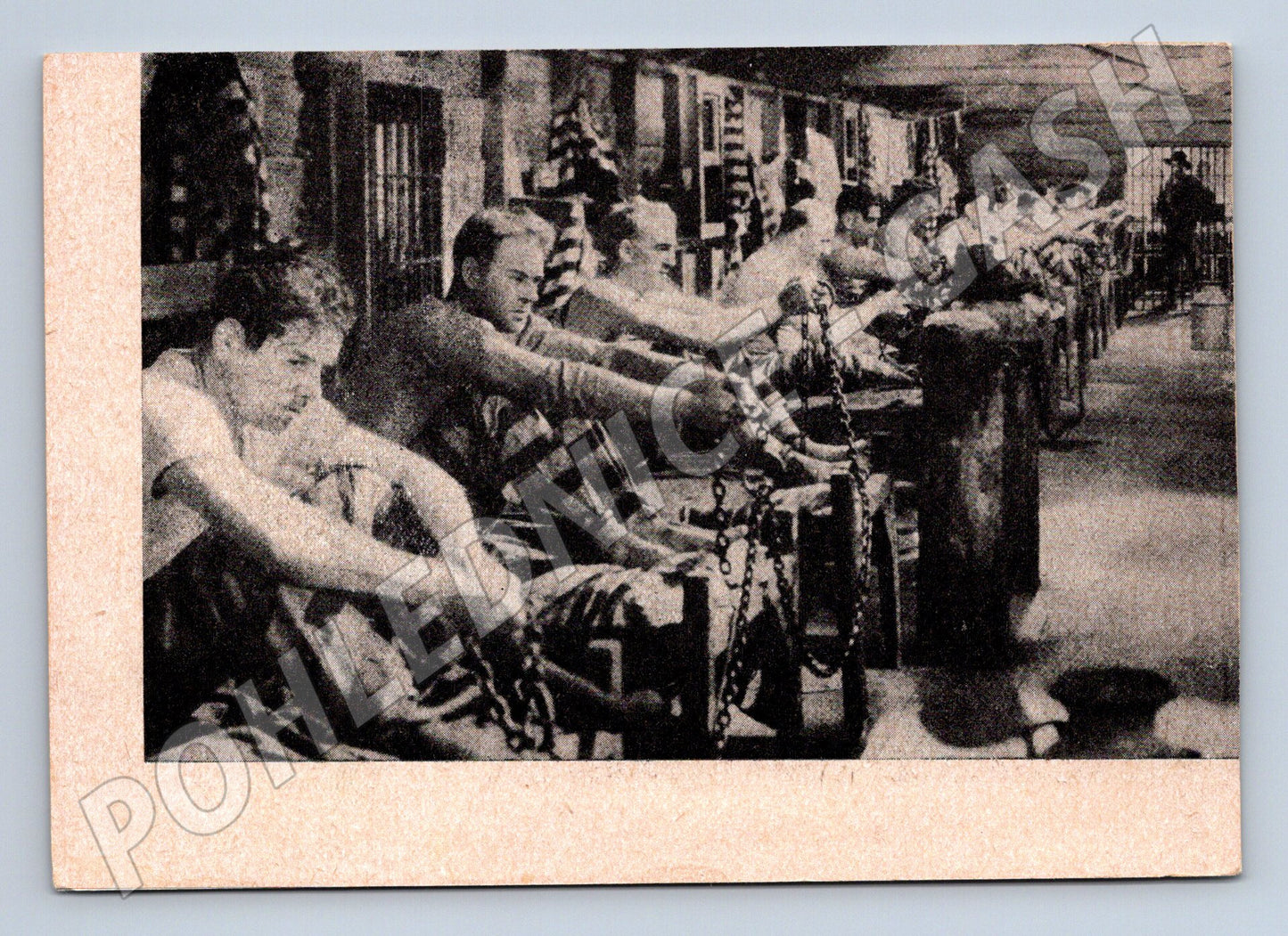 Pohlednice věznice film 30 léta Paul Muni (M3609)