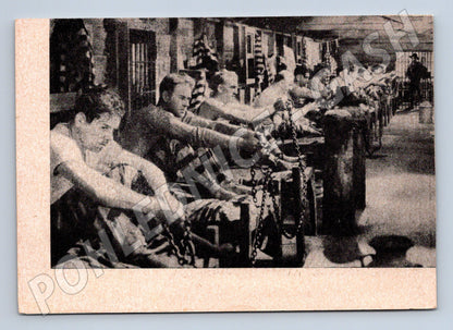Pohlednice věznice film 30 léta Paul Muni (M3609)