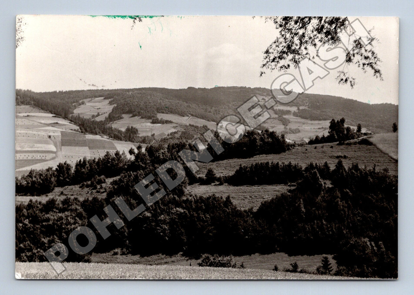 Pohlednice Polsko Beskid Niski krajina Kątów 1982 (M36090)