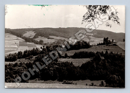 Pohlednice Polsko Beskid Niski krajina Kątów 1982 (M36090)