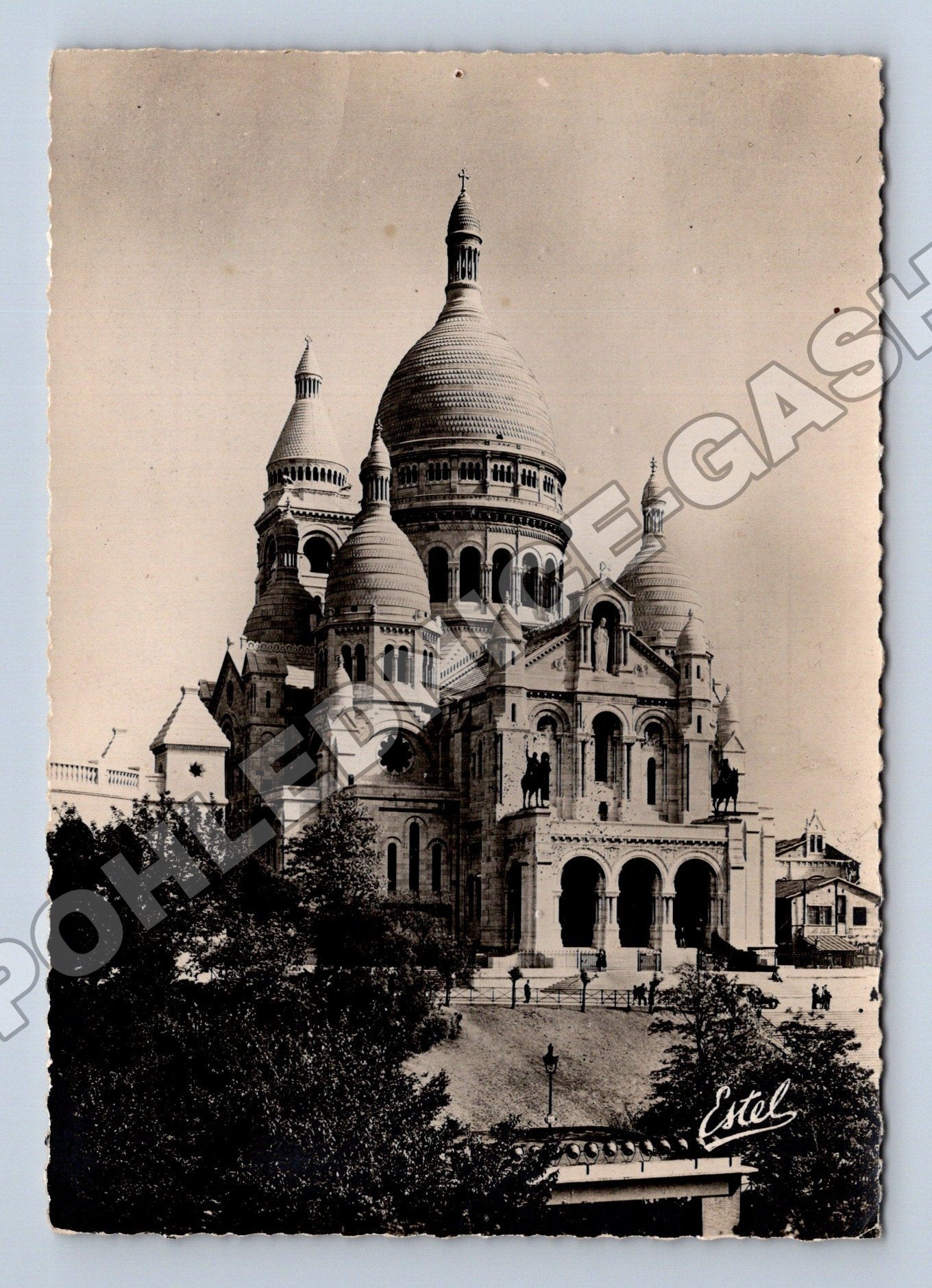 Pohlednice Francie Paříž Sacré-Cœur 1938 (M36097)