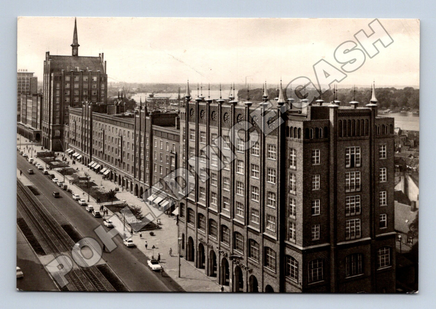 Pohlednice Německo Rostock Lange Straße (M36113)