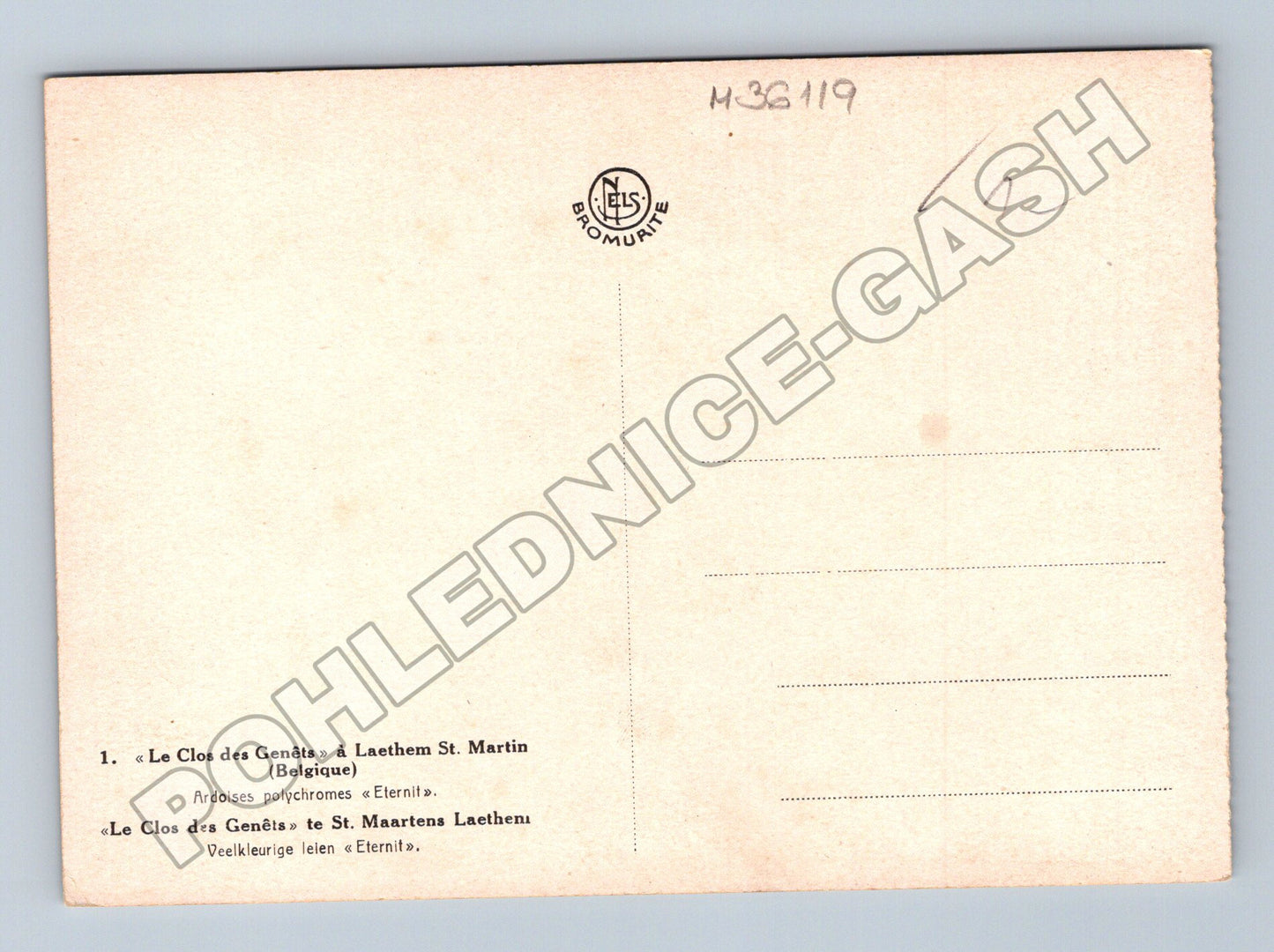 Pohlednice Belgie Laethem St. Martin vila (M36119)