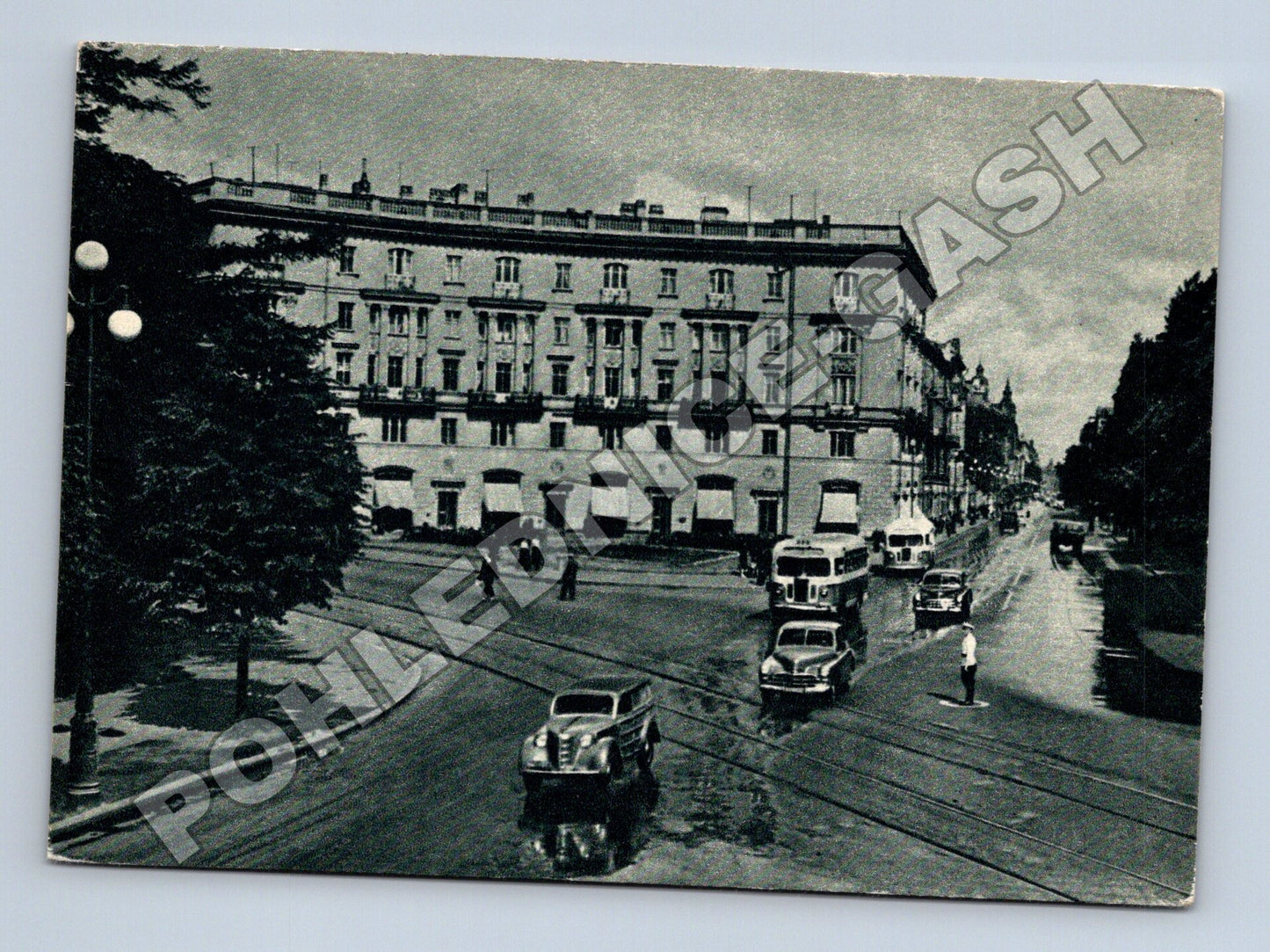 Pohlednice Rusko Leningrad Kirovsky Prospekt 1958 (M36123)