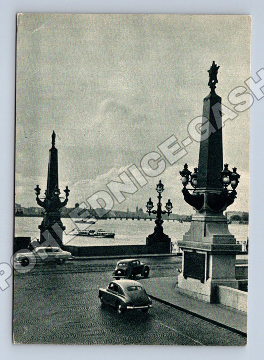 Pohlednice Rusko Leningrad Neva u Kirovského mostu 1958 (M36125)