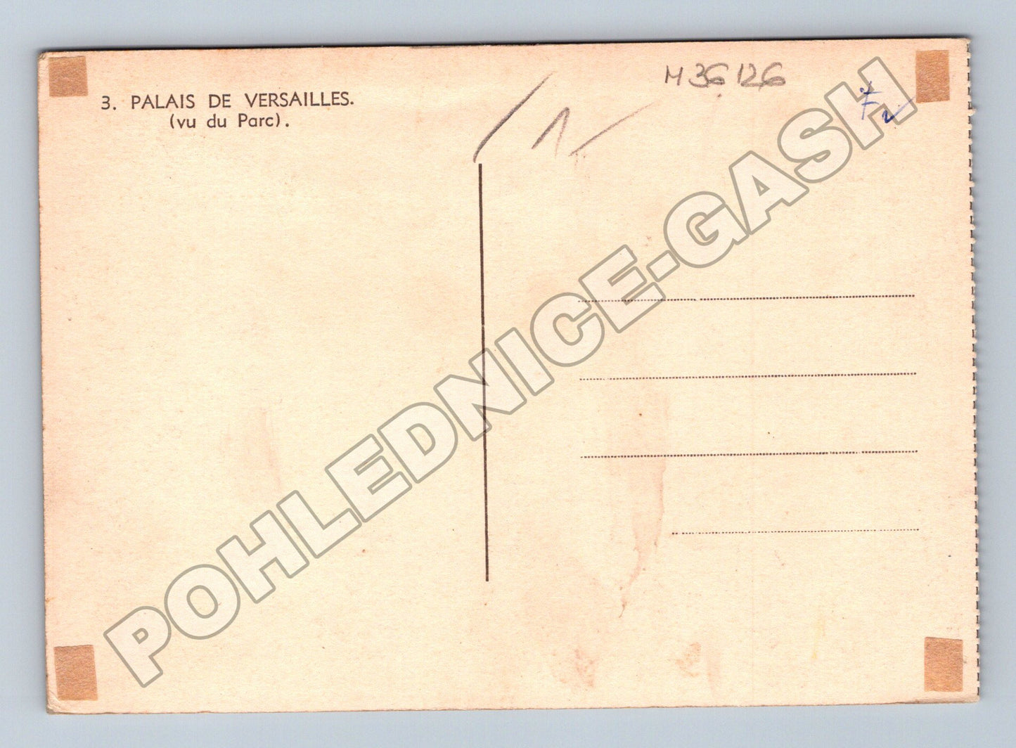 Pohlednice Francie Versailles palác (M36126)