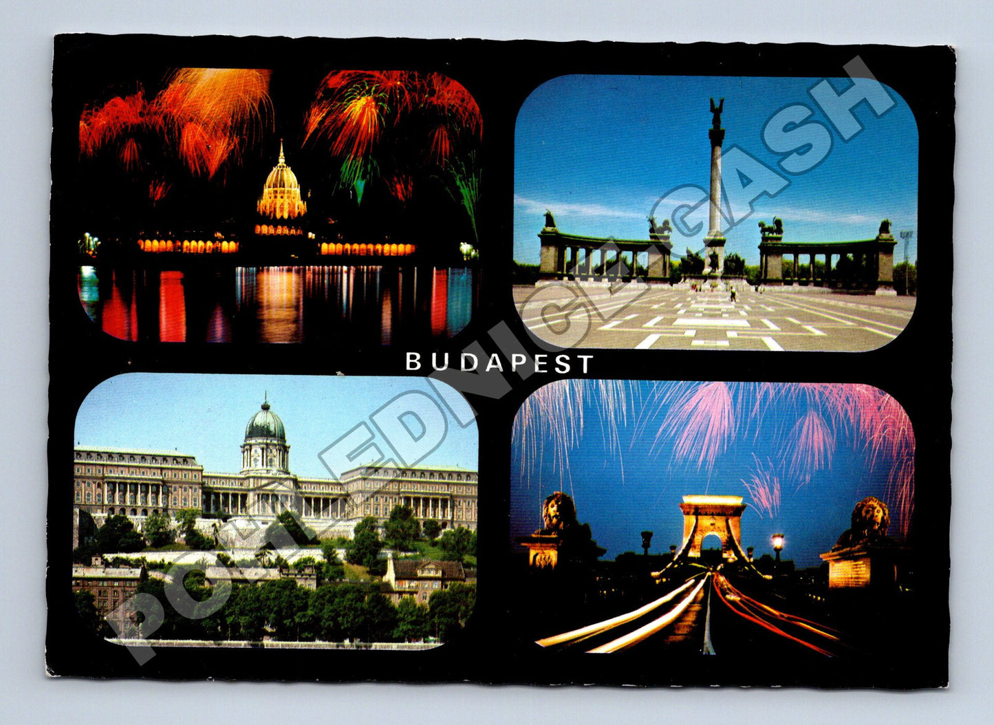Pohlednice Maďarsko Budapešť různé motivy 1979 (M36127)
