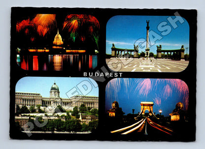 Pohlednice Maďarsko Budapešť různé motivy 1979 (M36127)