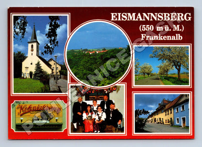 Pohlednice Německo Eismannsberg Frankenalb multi-view (M36130)