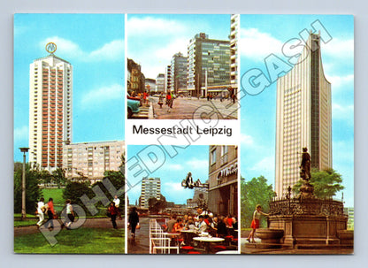 Pohlednice Německo Lipsko moderní architektura 1975 (M36133)