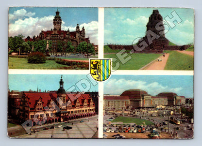 Pohlednice Německo Lipsko multi-pohled (M36134)