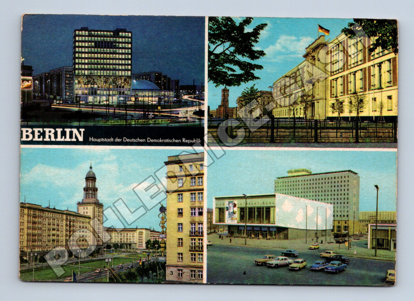 Pohlednice Německo Berlín město 1960s (M36135)