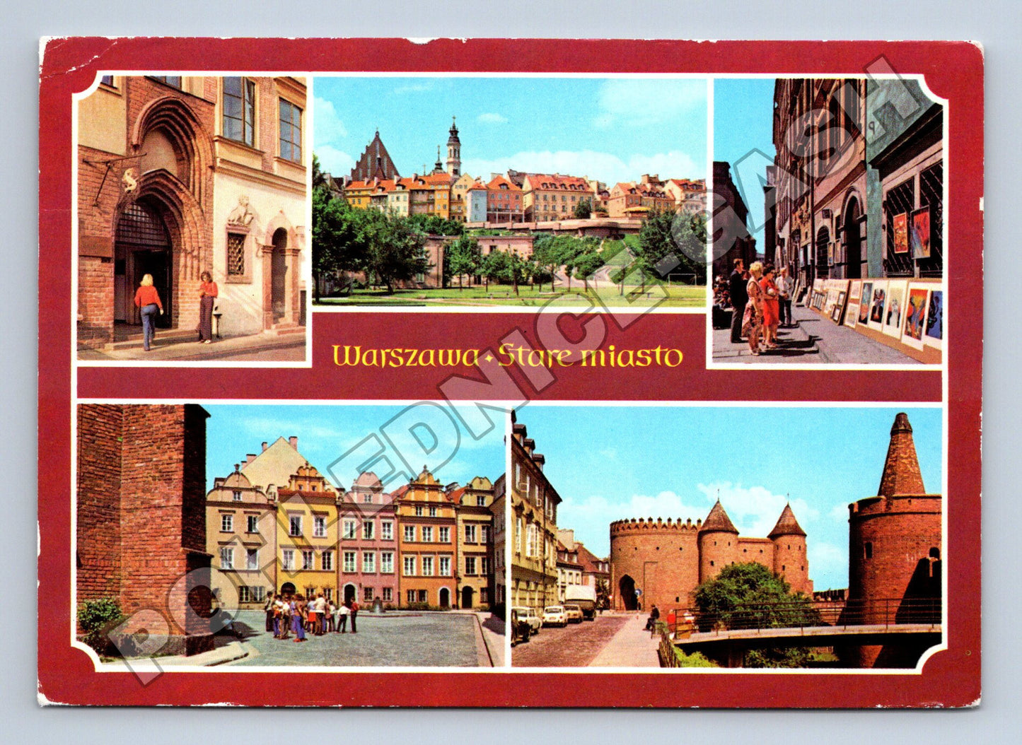 Pohlednice Polsko Varšava Staré Město (M36140)