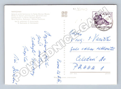 Pohlednice Polsko Varšava Staré Město (M36140)