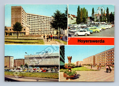 Pohlednice Německo Hoyerswerda Centrum 1970 (M36143)