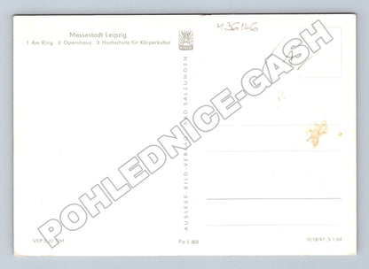 Pohlednice Německo Lipsko Messestadt 1964 (M36146)