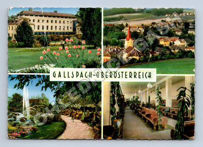 Pohlednice Rakousko Gallspach více pohledů 1960s (M36149)