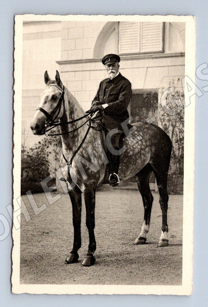 Pohlednice T G Masaryk na koni Lány (M3615)