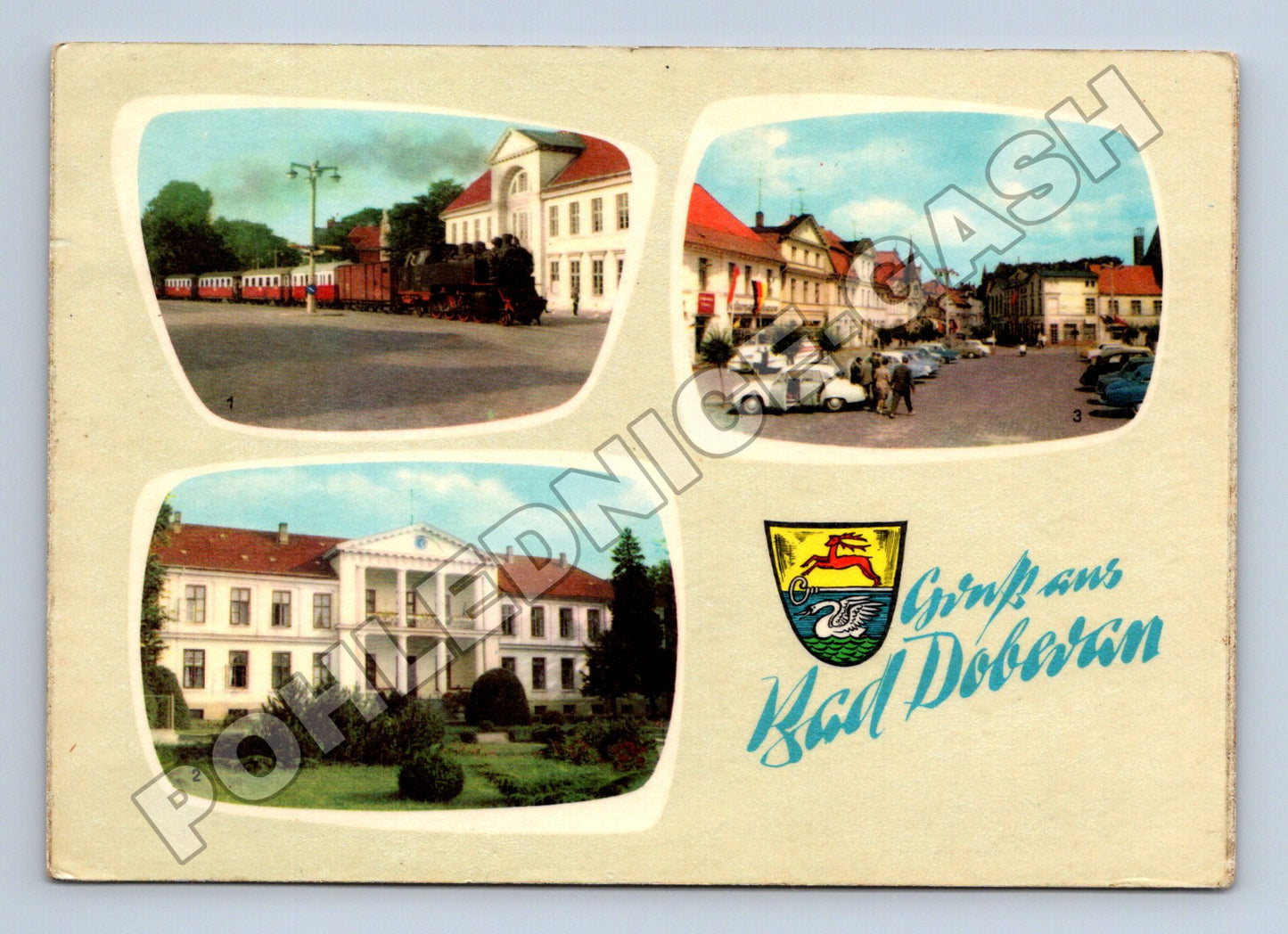 Pohlednice Německo Bad Doberan celkový pohled (M36151)