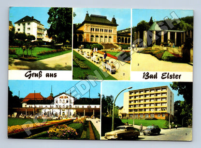 Pohlednice Německo Bad Elster více motivů 1970s (M36152)