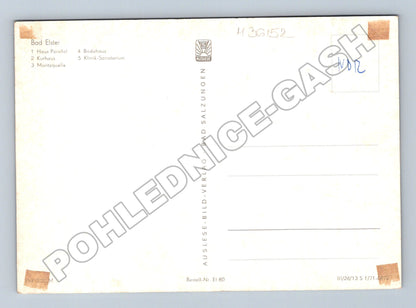 Pohlednice Německo Bad Elster více motivů 1970s (M36152)