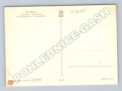 Pohlednice Německo Bad Elster koláž míst 1965 (M36155)
