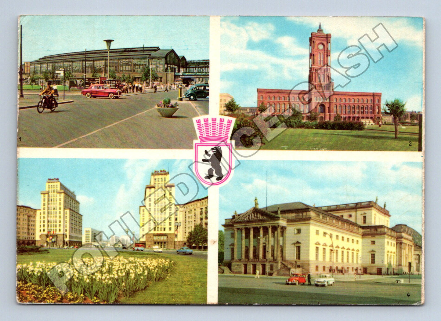 Pohlednice Německo Berlín více motivů 1965 (M36156)