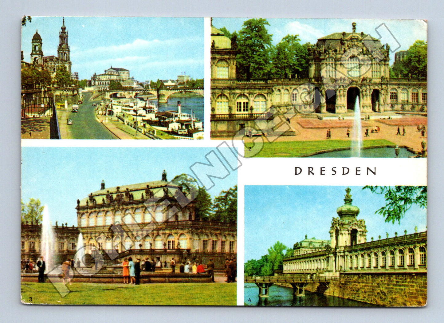 Pohlednice Německo Drážďany Zwinger 1970 (M36157)