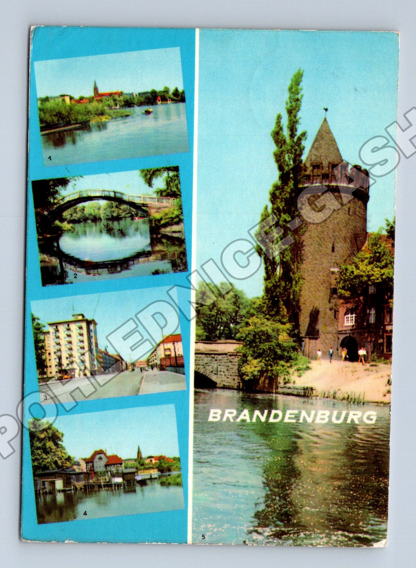 Pohlednice Německo Brandenburg různé pohledy 197x (M36160)