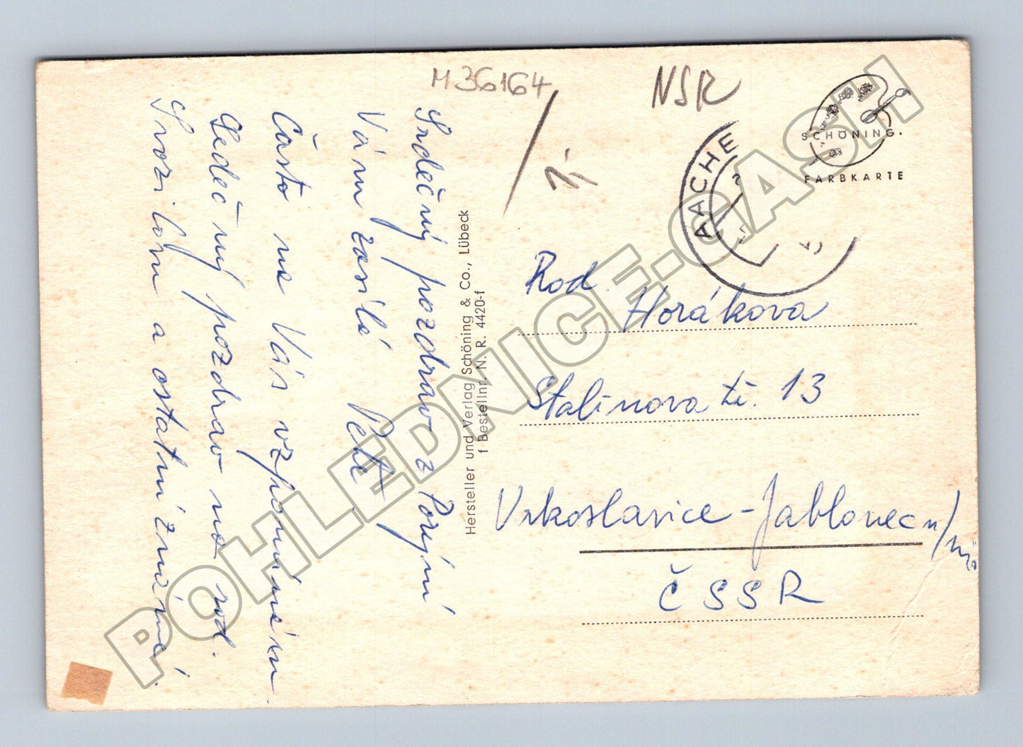 Pohlednice Německo Rýn multi-pohled (M36164)