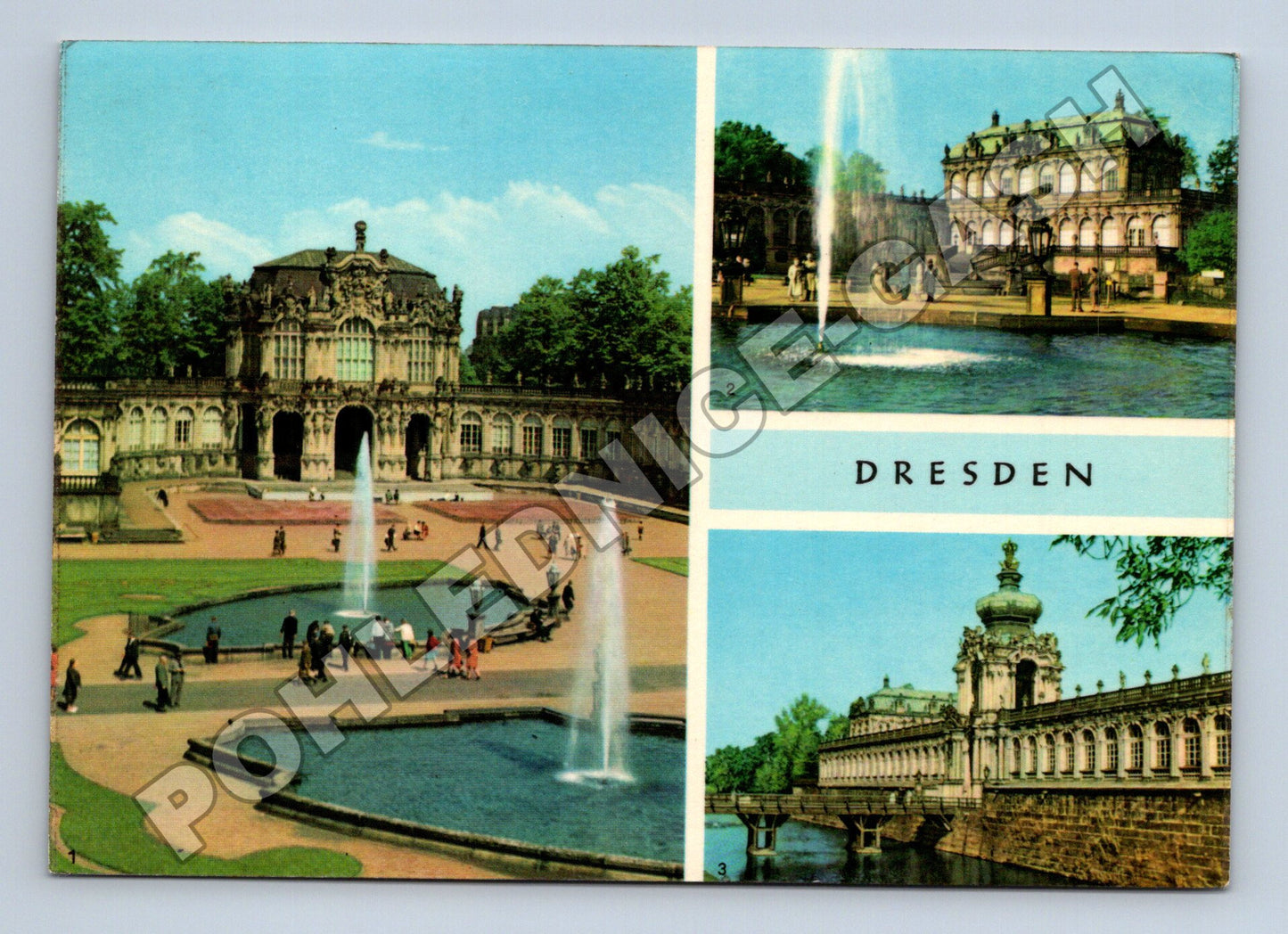 Pohlednice Německo Drážďany Zwinger 1967 (M36166)