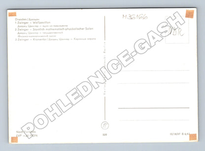 Pohlednice Německo Drážďany Zwinger 1967 (M36166)
