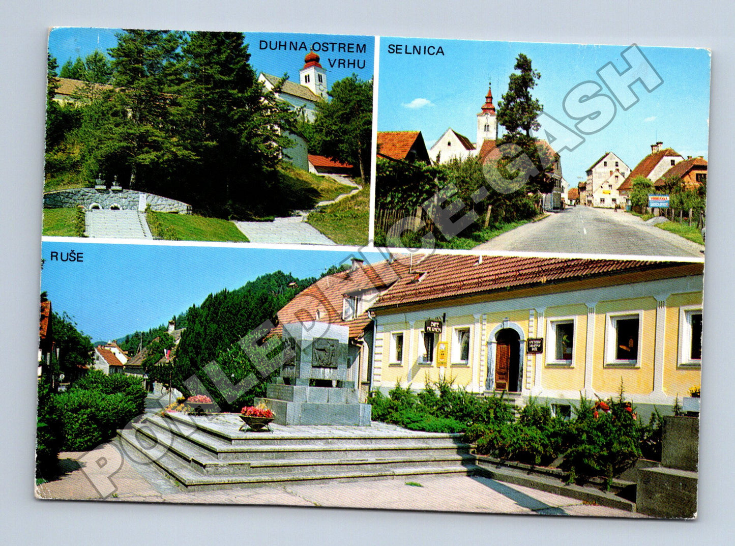 Pohlednice Jugoslávie Duh na Ostrem Vrhu, Selnica, Ruše (M36167)